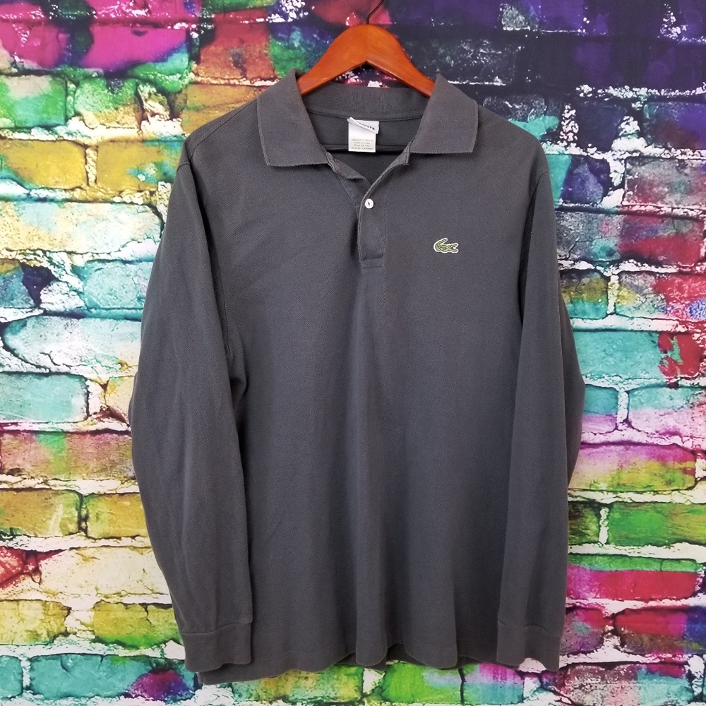 Lacoste Men's Long Sleeve Polo Shirt Light Green
